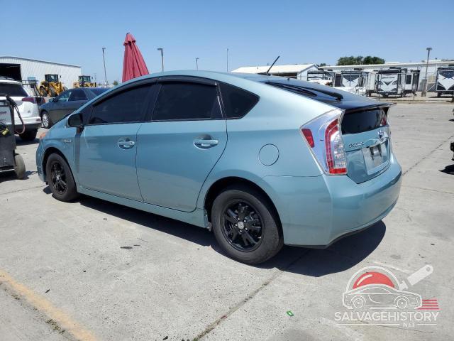 JTDKN3DU2C5464052 2012 TOYOTA PRIUS photo no. 2