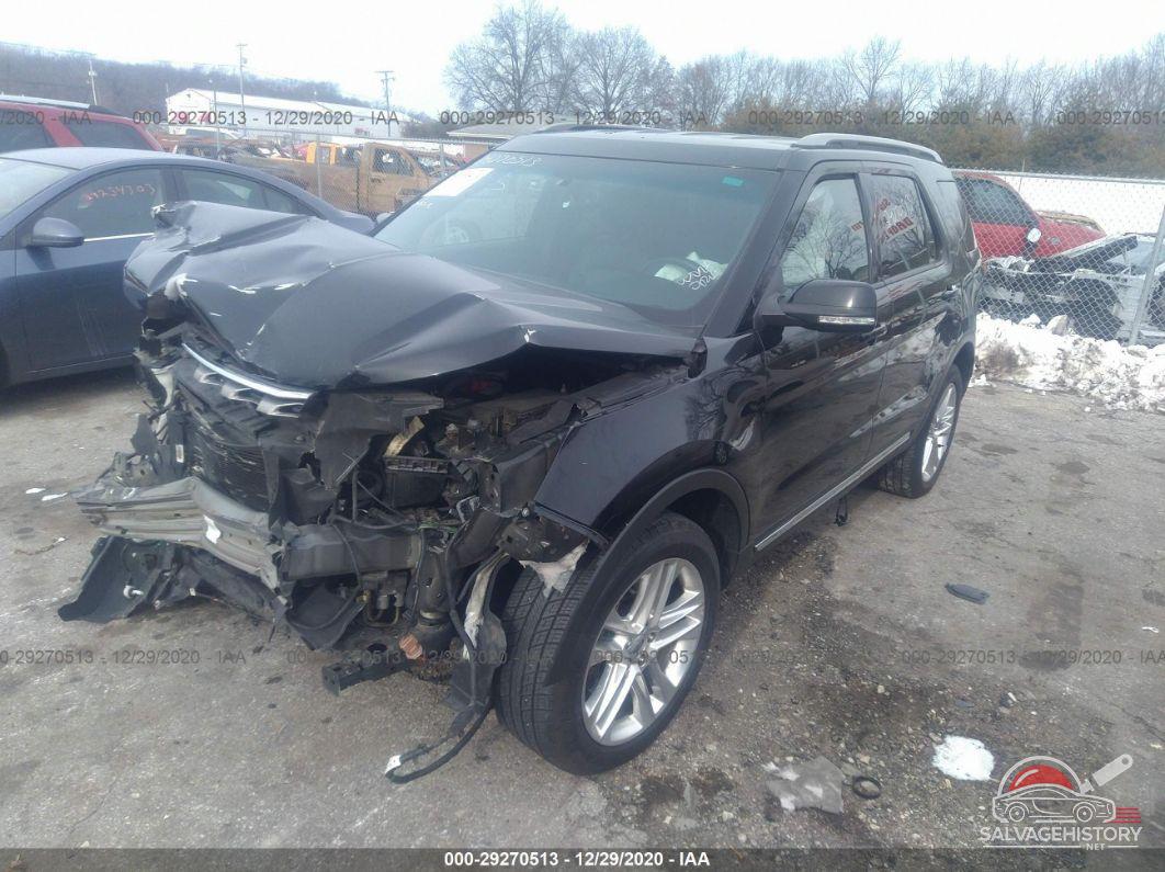 1FM5K8D83GGA61144 2016 FORD EXPLORER photo no. 2