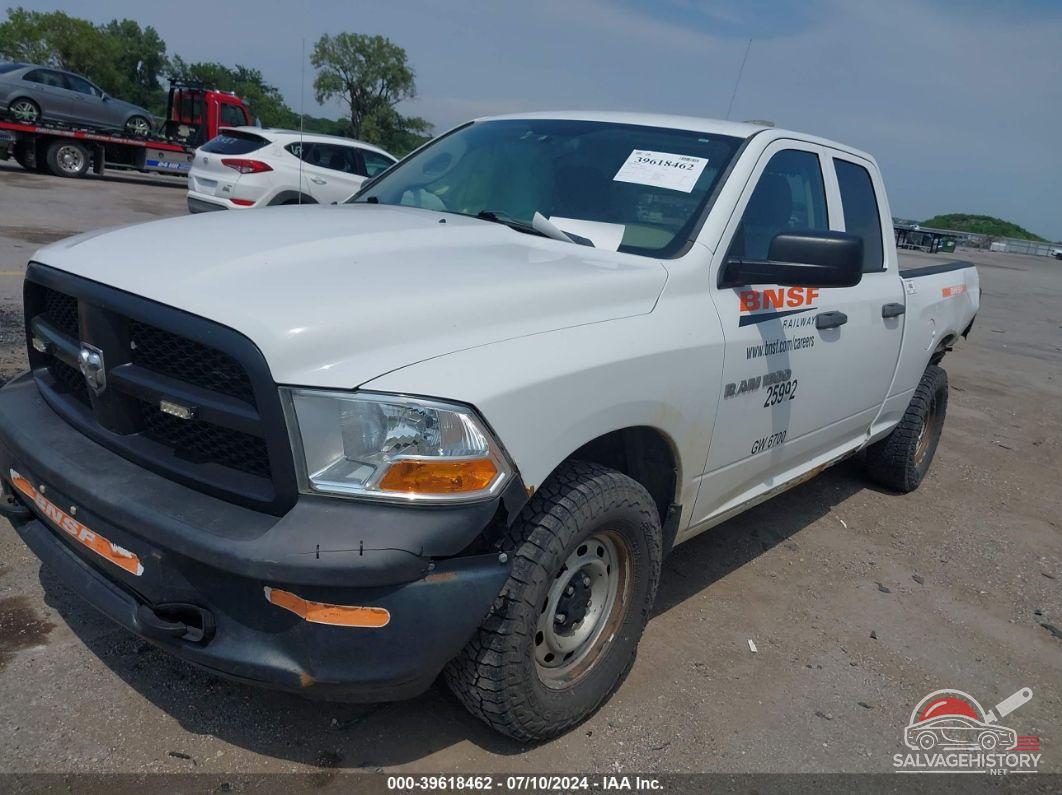 1C6RD7FP2CS297989 2012 RAM 1500 photo no. 2