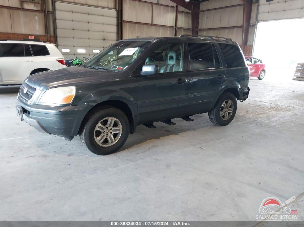 5FNYF18535B055980 2005 HONDA PILOT photo no. 2