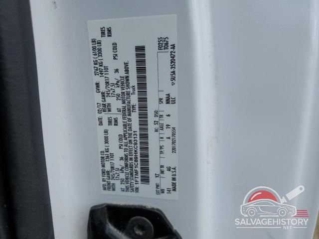 1FTMF1C89HKC93131 2017 FORD All Models photo no. 12