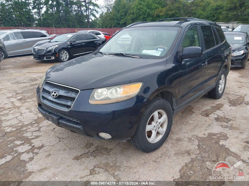 5NMSG13D07H035950 2007 HYUNDAI SANTA FE photo no. 2