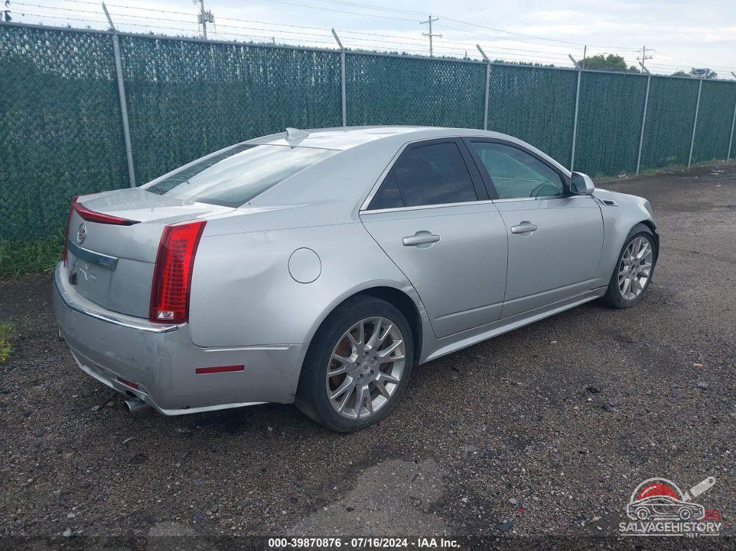 1G6DA5EY5B0100448 2011 CADILLAC CTS photo no. 4