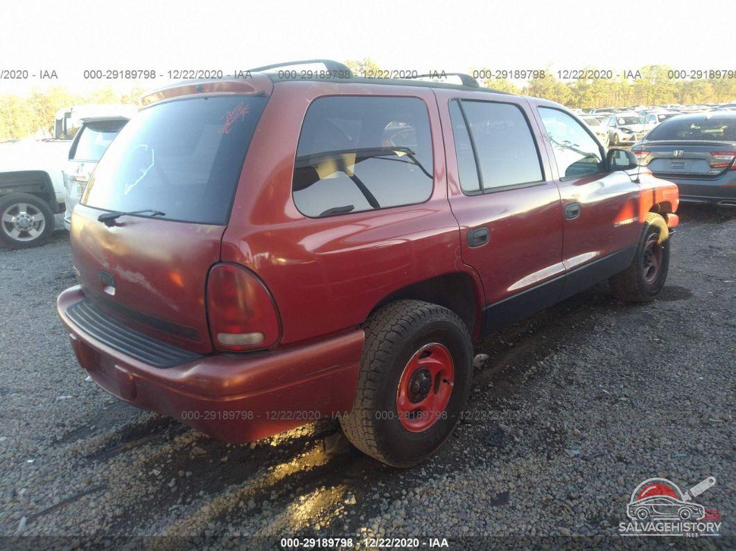 1B4HR28Y0XF617935 1999 DODGE DURANGO photo no. 4