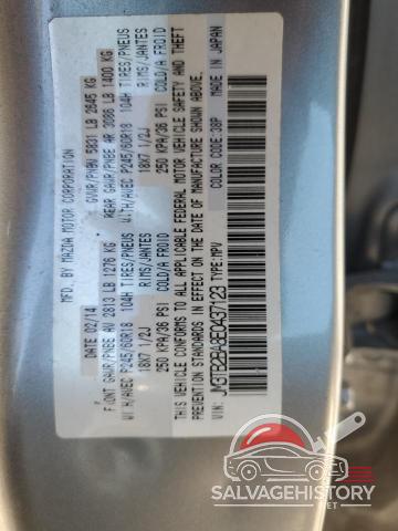 JM3TB2BA8E0437123 2014 MAZDA CX-9 photo no. 13