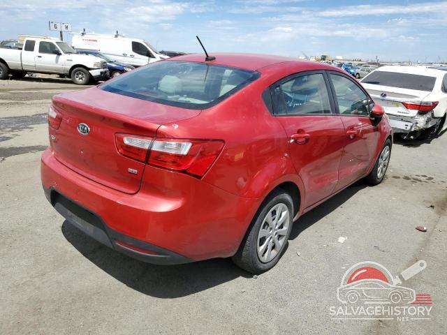 KNADM4A37D6131061 2013 KIA RIO photo no. 3