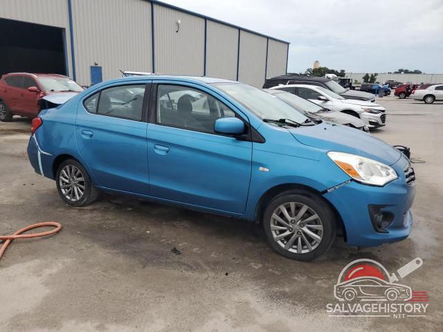 ML32F3FJ0JHF04890 2018 MITSUBISHI MIRAGE photo no. 4