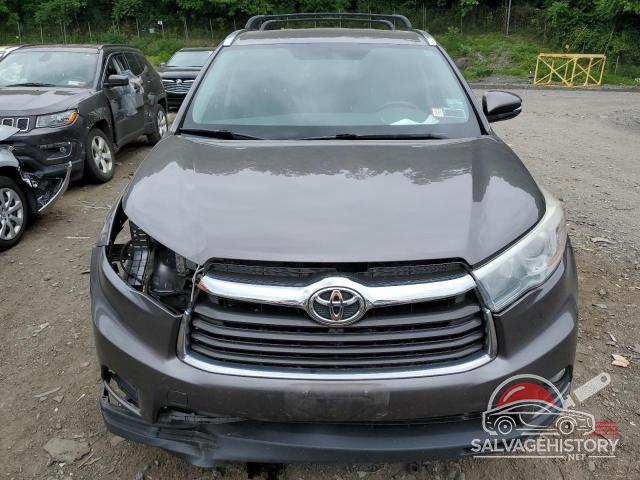 5TDJKRFH6GS331804 2016 TOYOTA HIGHLANDER photo no. 5