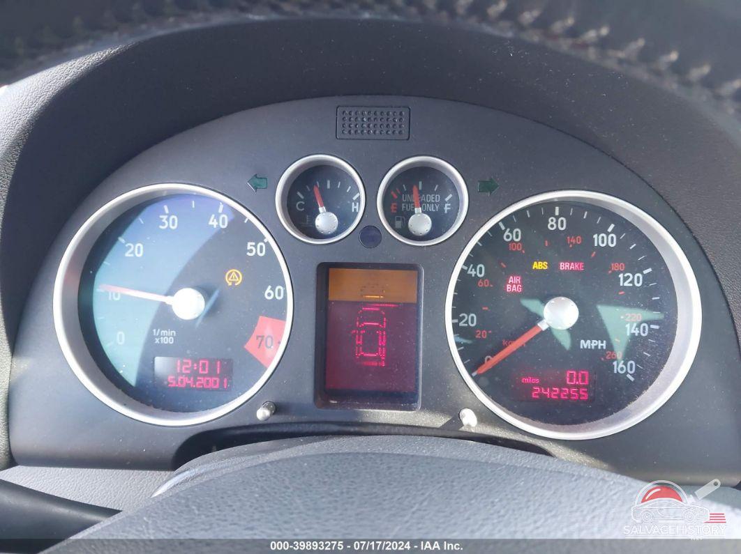 TRUWT28N811021922 2001 AUDI TT photo no. 7