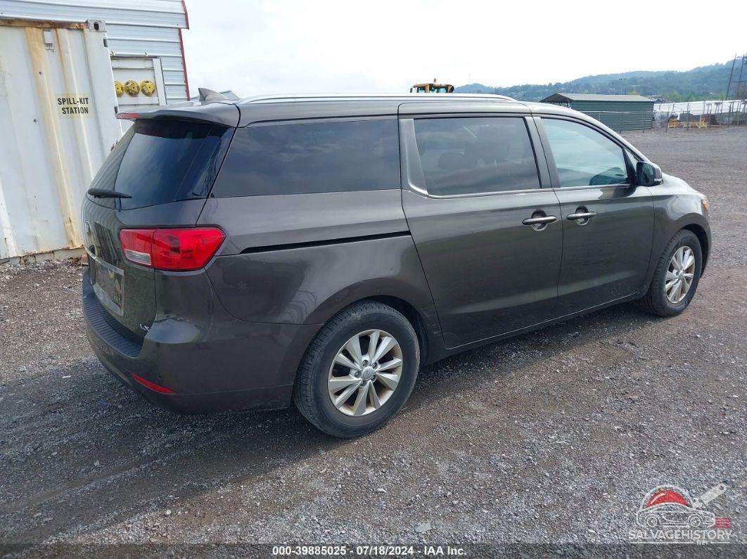 KNDMB5C1XG6129125 2016 KIA SEDONA photo no. 4