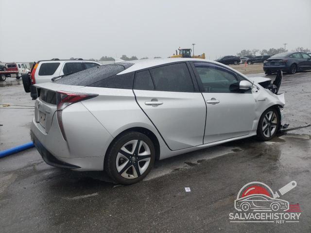 JTDKARFU4H3032075 2017 TOYOTA PRIUS photo no. 3