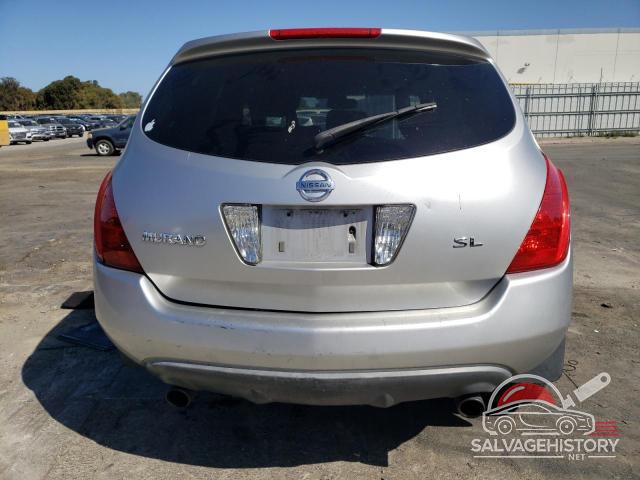 JN8AZ08T64W222221 2004 NISSAN MURANO photo no. 6