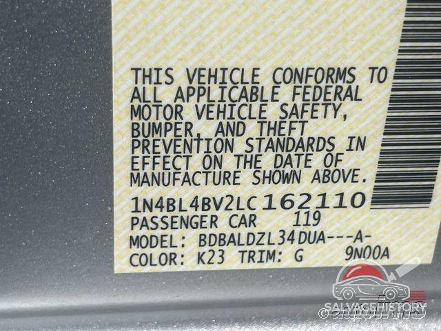 1N4BL4BV2LC162110 2020 NISSAN ALTIMA photo no. 5