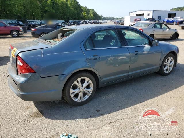 3FAHP0HAXCR407264 2012 FORD FUSION photo no. 3