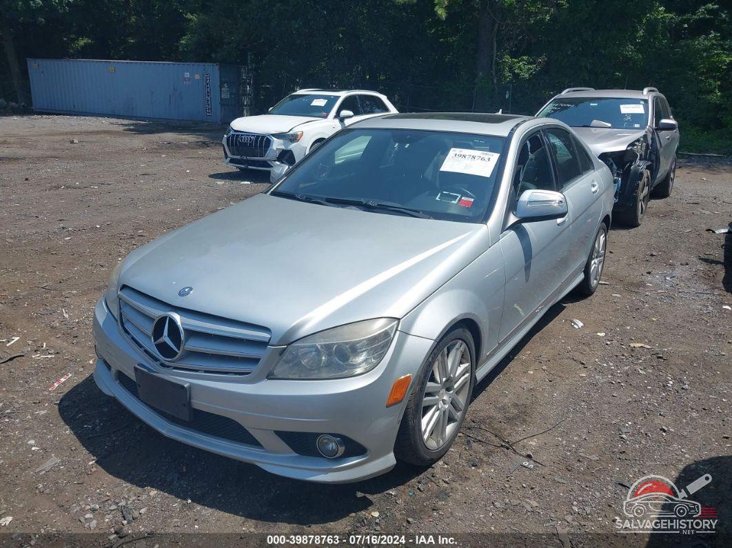 WDDGF81X39R084644 2009 MERCEDES-BENZ C 300 photo no. 2