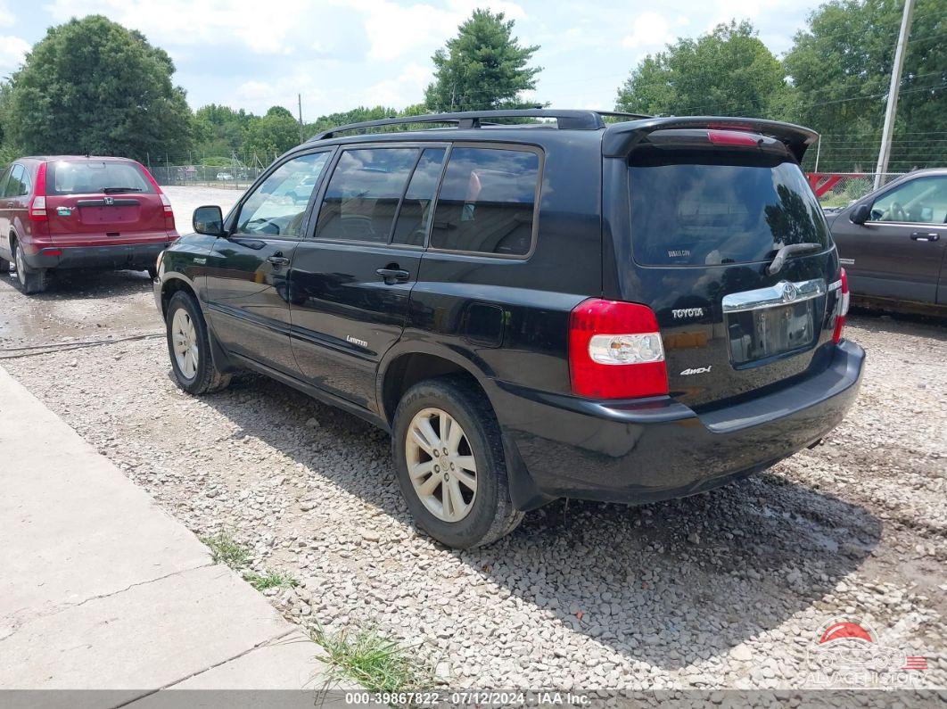 JTEHW21A370045850 2007 TOYOTA HIGHLANDER HYBRID photo no. 3