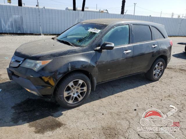 2HNYD284X8H509573 2008 ACURA MDX photo no. 9