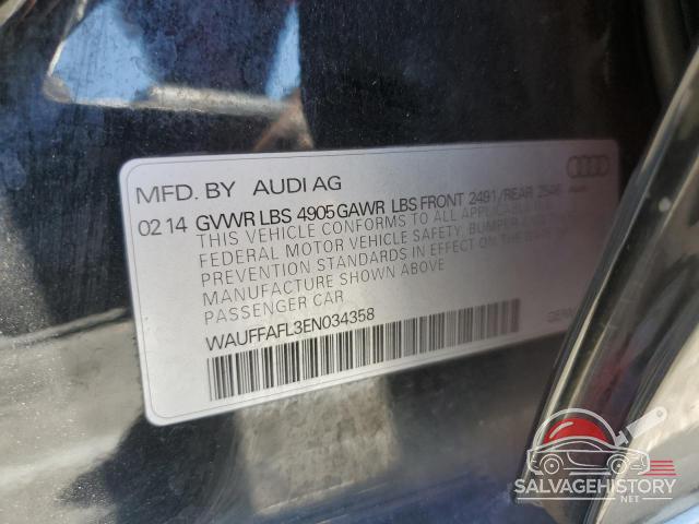 WAUFFAFL3EN034358 2014 AUDI A4 photo no. 12
