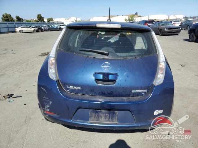 1N4BZ0CP2GC306073 2016 NISSAN LEAF photo no. 6