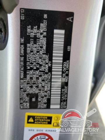 2T2ZK1BA8DC114624 2013 LEXUS RX350 photo no. 14