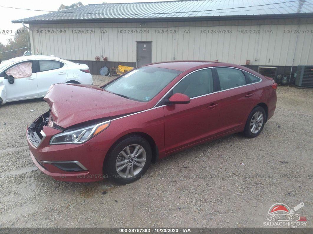5NPE24AF7GH291832 2016 HYUNDAI SONATA photo no. 2