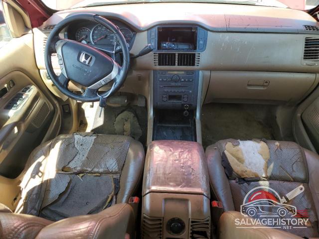 2HKYF18555H536153 2005 HONDA PILOT photo no. 8