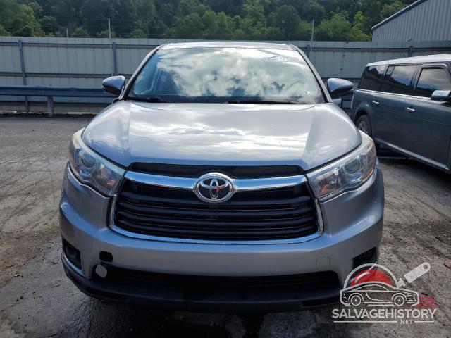 5TDBKRFH5GS323942 2016 TOYOTA HIGHLANDER photo no. 5