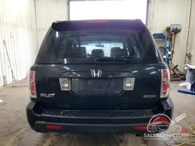 2HKYF18436H512491 2006 HONDA PILOT photo no. 6