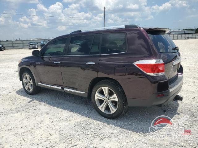 5TDDK3EH1CS097402 2012 TOYOTA HIGHLANDER photo no. 2