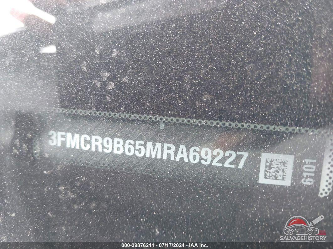 3FMCR9B65MRA69227 2021 FORD BRONCO SPORT photo no. 9