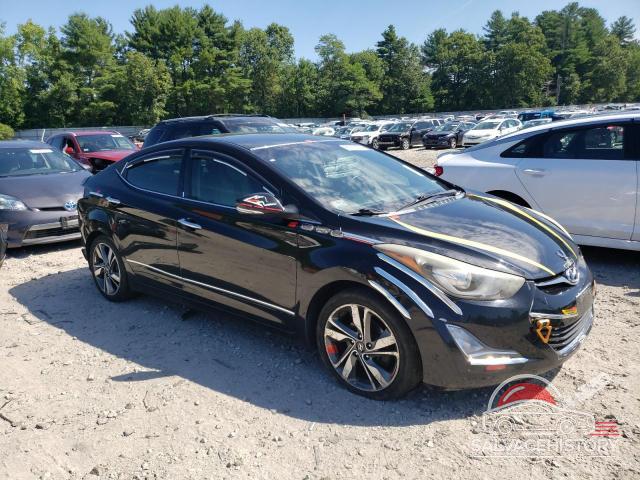 KMHDH4AEXEU111954 2014 HYUNDAI ELANTRA photo no. 4