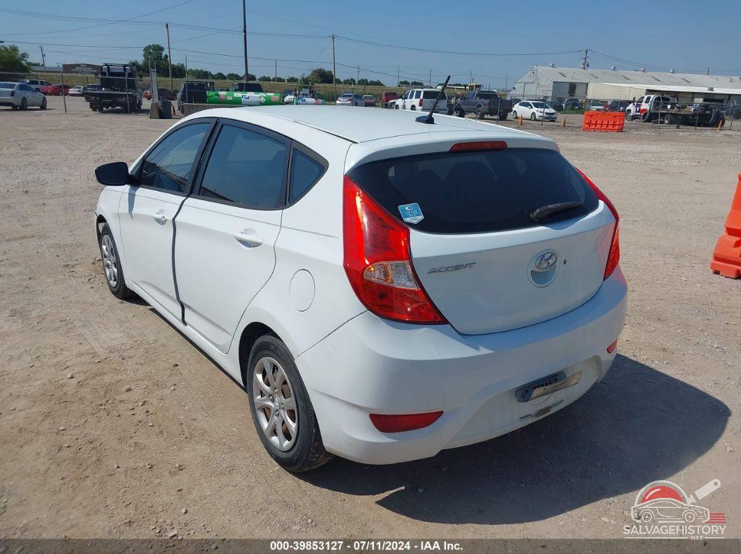 KMHCT5AE0DU099943 2013 HYUNDAI ACCENT photo no. 3