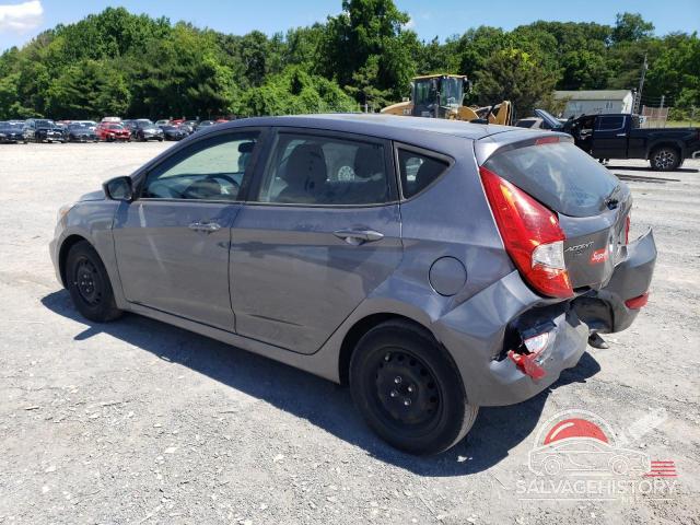 KMHCT5AE0HU300889 2017 HYUNDAI ACCENT photo no. 2