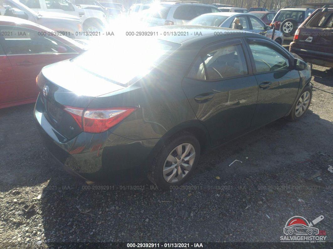 2T1BURHE0FC393398 2015 TOYOTA COROLLA photo no. 4