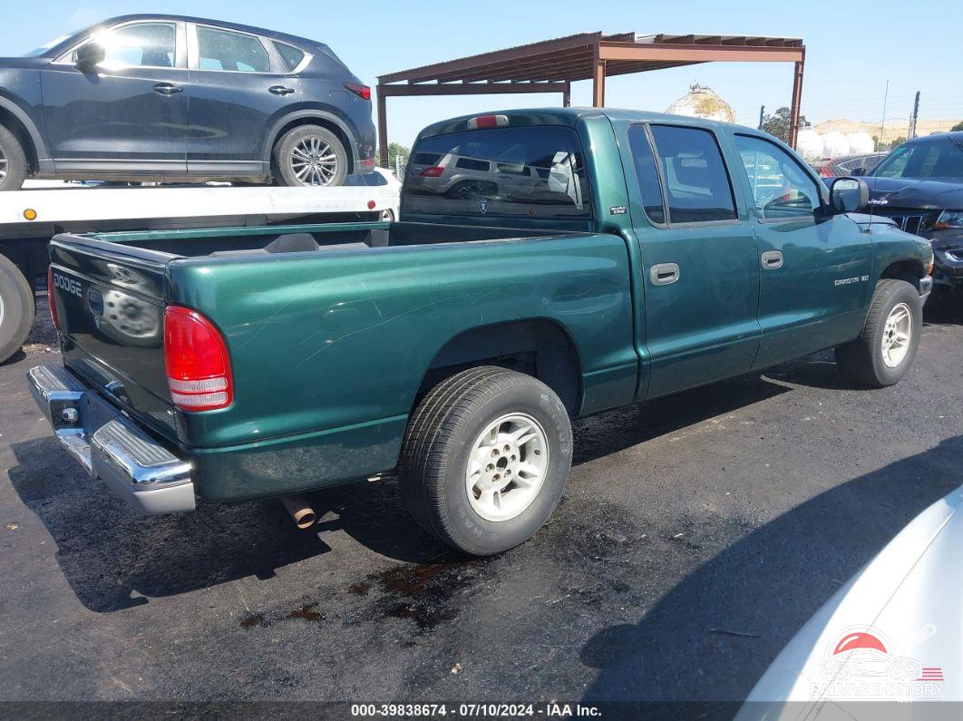 1B7GL2AN2YS680348 2000 DODGE DAKOTA photo no. 4