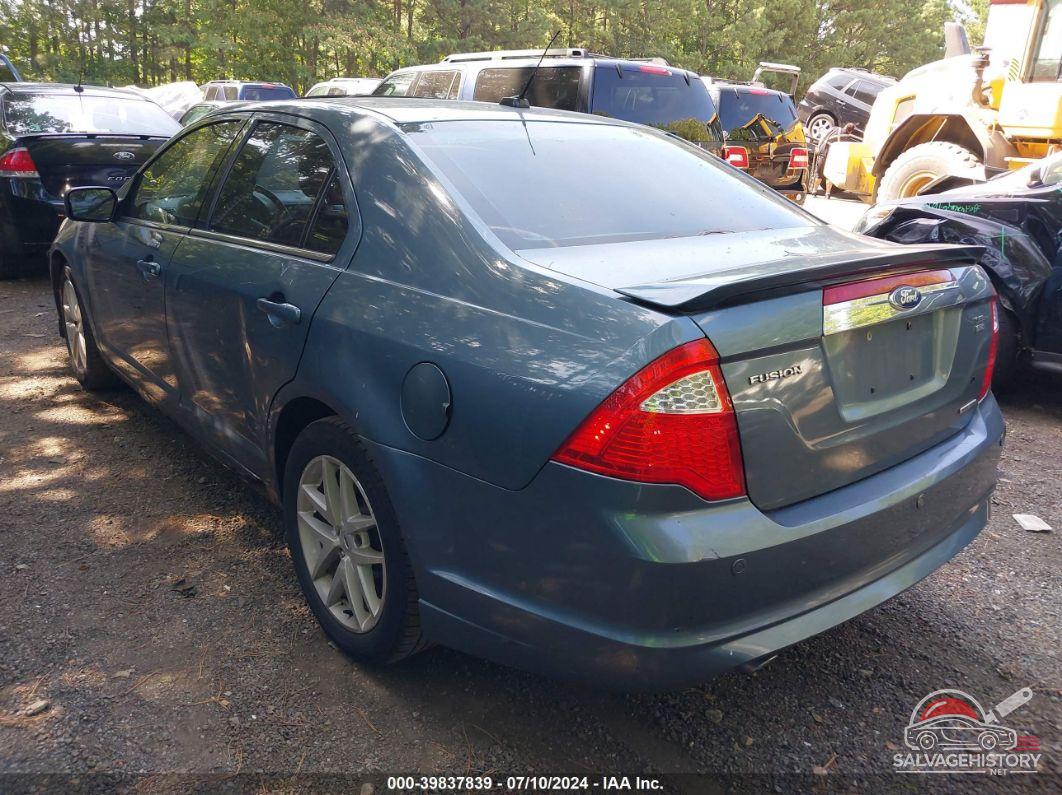 3FAHP0CG4CR127125 2012 FORD FUSION photo no. 3