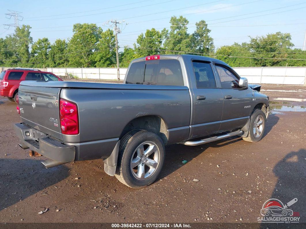 1D7HU18228S616307 2008 DODGE RAM 1500 photo no. 4