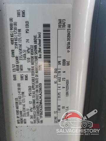 1FBZX2ZM4JKA29659 2018 FORD TRANSIT photo no. 13