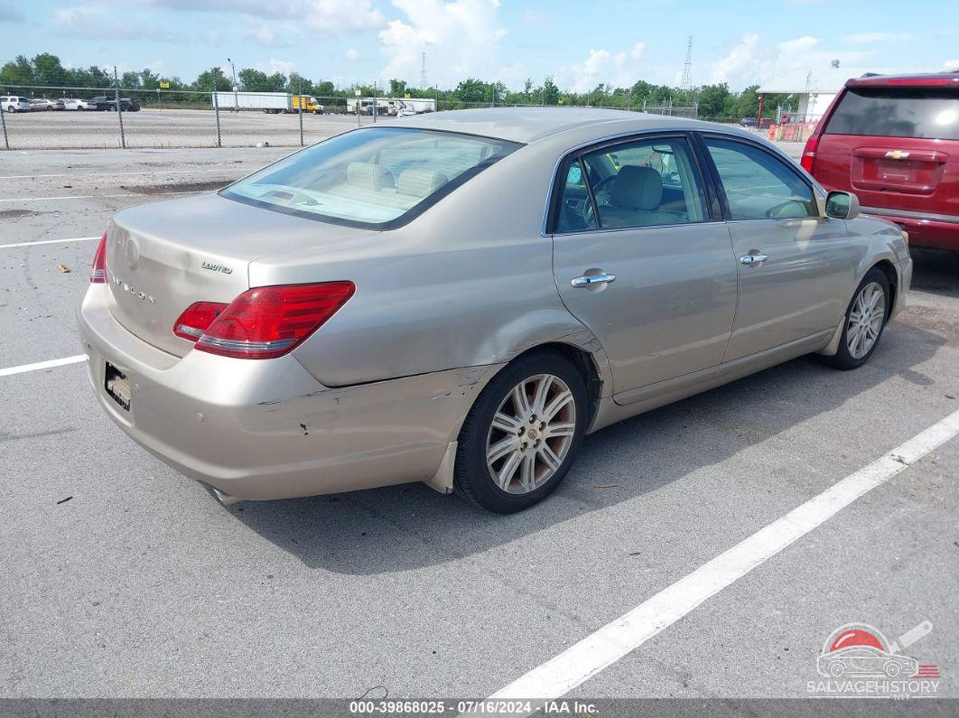 4T1BK36B88U259431 2008 TOYOTA AVALON photo no. 4