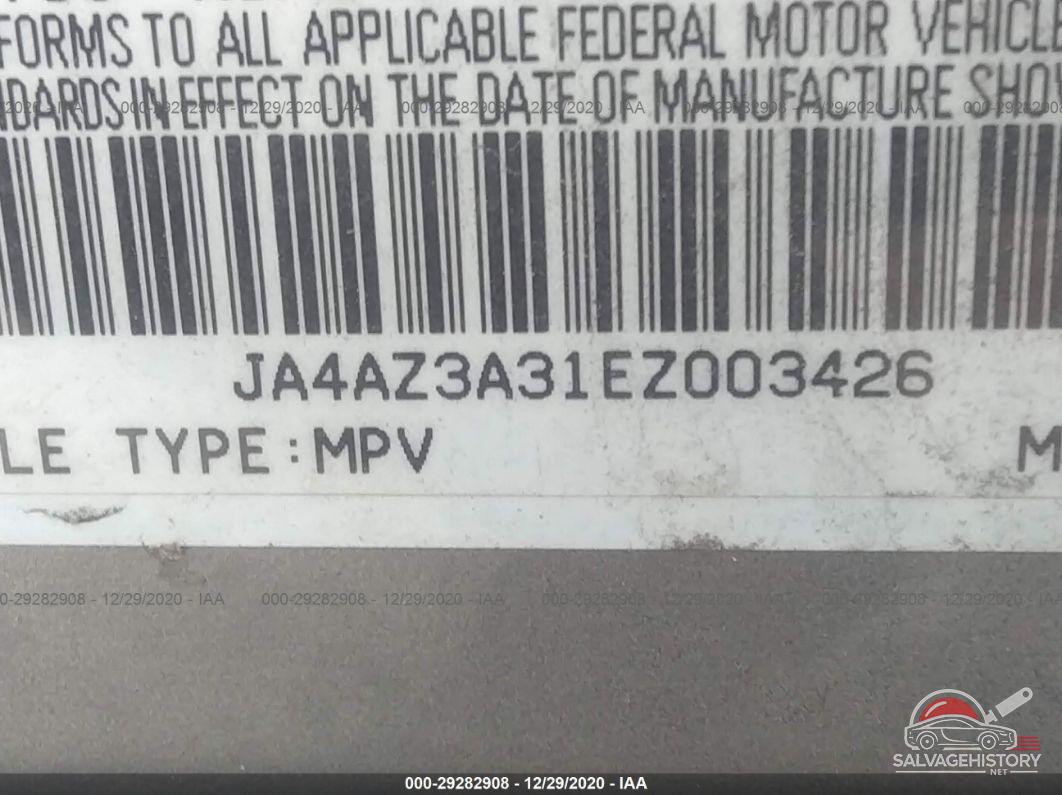 JA4AZ3A31EZ003426 2014 MITSUBISHI OUTLANDER photo no. 9