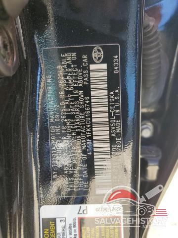 4T1BF1FK4CU166746 2012 TOYOTA CAMRY photo no. 12