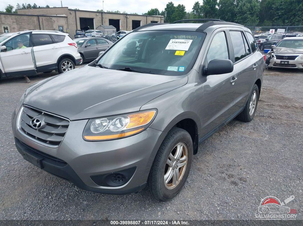 5XYZGDAB6BG086616 2011 HYUNDAI SANTA FE photo no. 2