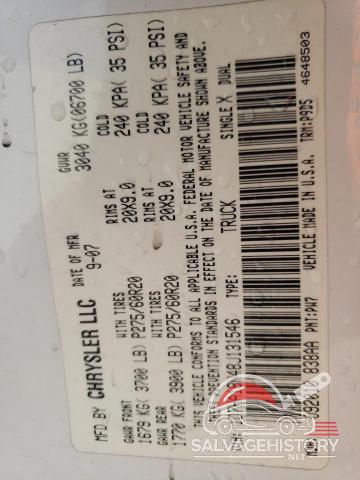 1D7HA18N48J131546 2008 DODGE RAM 1500 photo no. 12