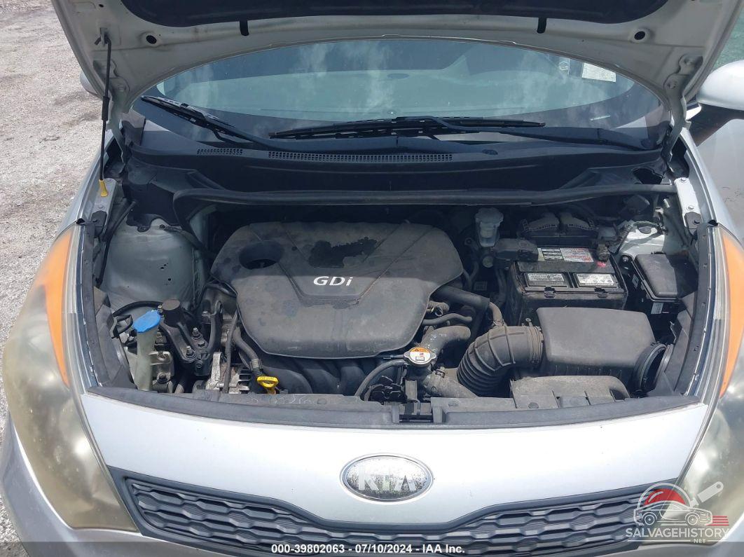 KNADM5A31D6200221 2013 KIA RIO photo no. 10