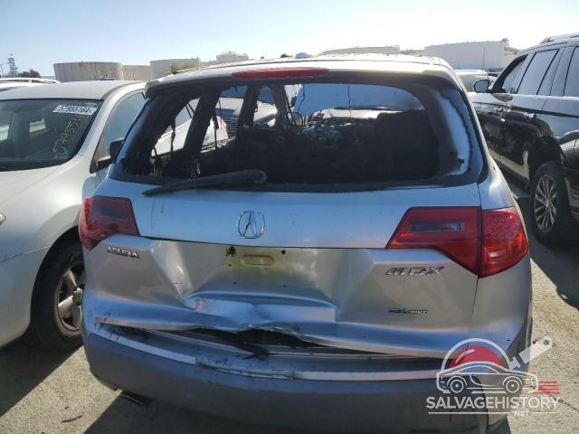 2HNYD28277H546996 2007 ACURA MDX photo no. 6