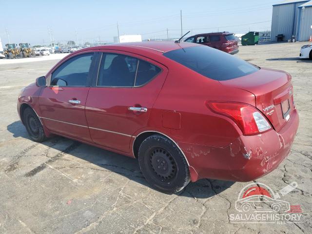 3N1CN7AP2CL854369 2012 NISSAN VERSA photo no. 2