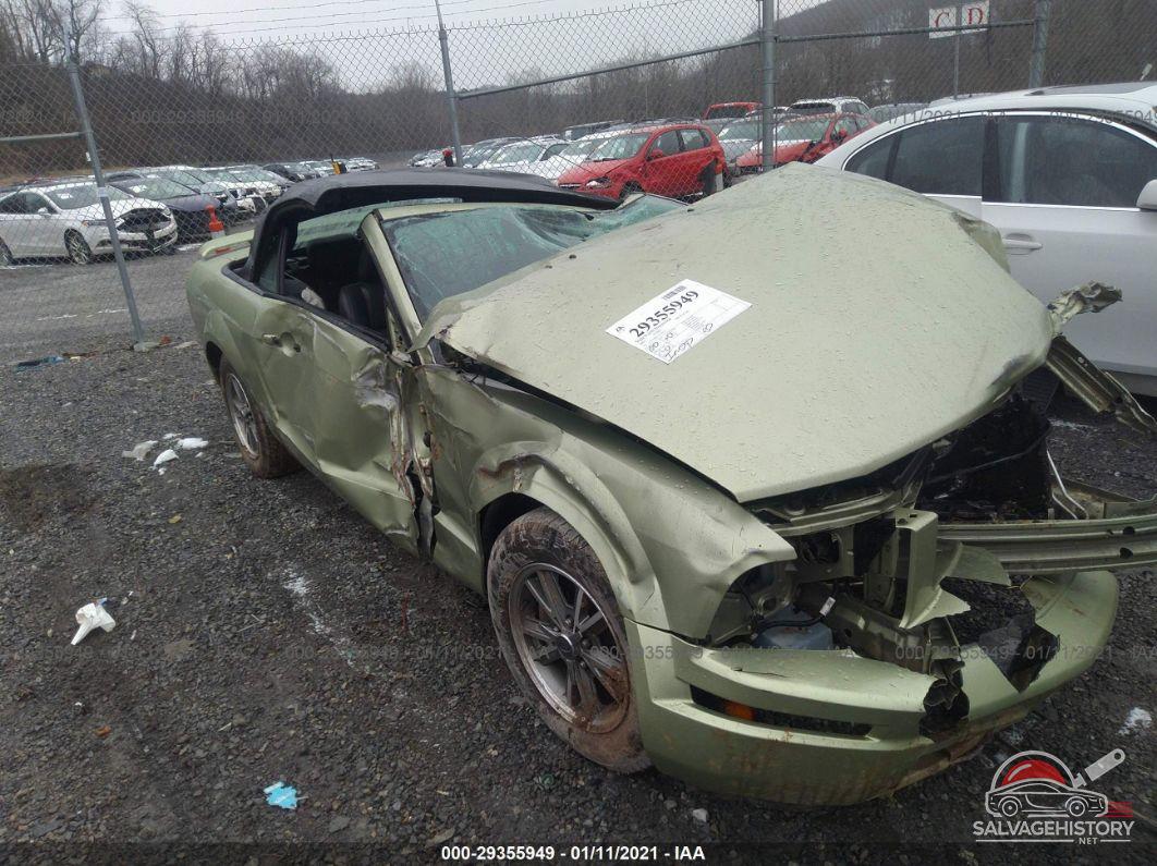 1ZVFT84N555231571 2005 FORD MUSTANG photo no. 6