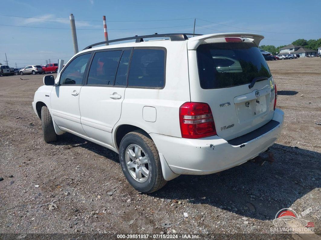 JTEHF21A320094460 2002 TOYOTA HIGHLANDER photo no. 3