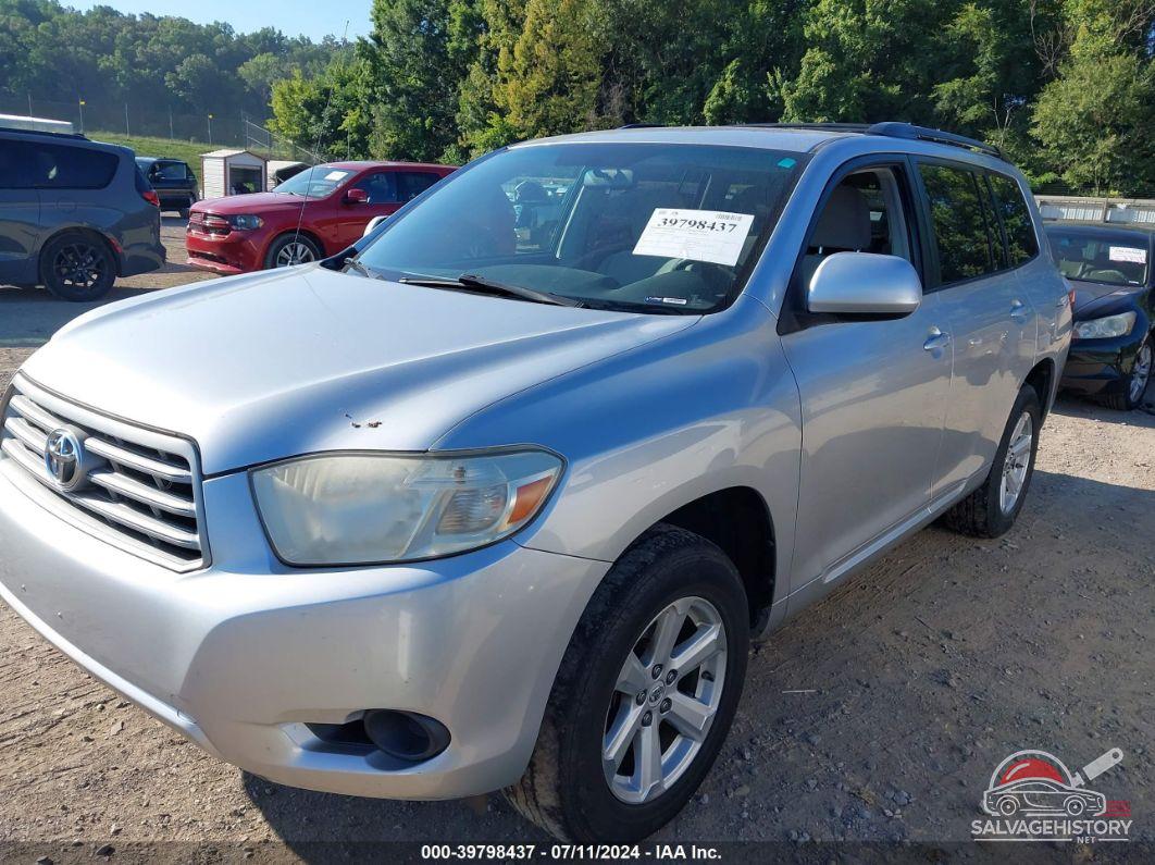 JTEBK3EH0A2167558 2010 TOYOTA HIGHLANDER photo no. 2