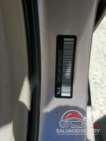 5NPEU46F16H100245 2006 HYUNDAI SONATA photo no. 12